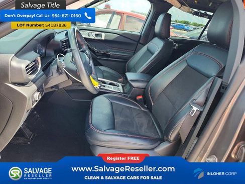 Used 2023 Ford Explorer ST-Line w/ Class IV Trailer Tow Package RWD image 9