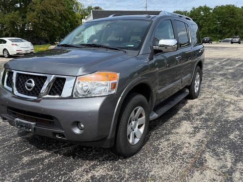 Used 2015 Nissan Armada Platinum w/ 2nd Row Captain Seat Package AWD/4WD image 3