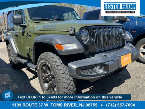 Certified 2022 Jeep Wrangler Willys image 1