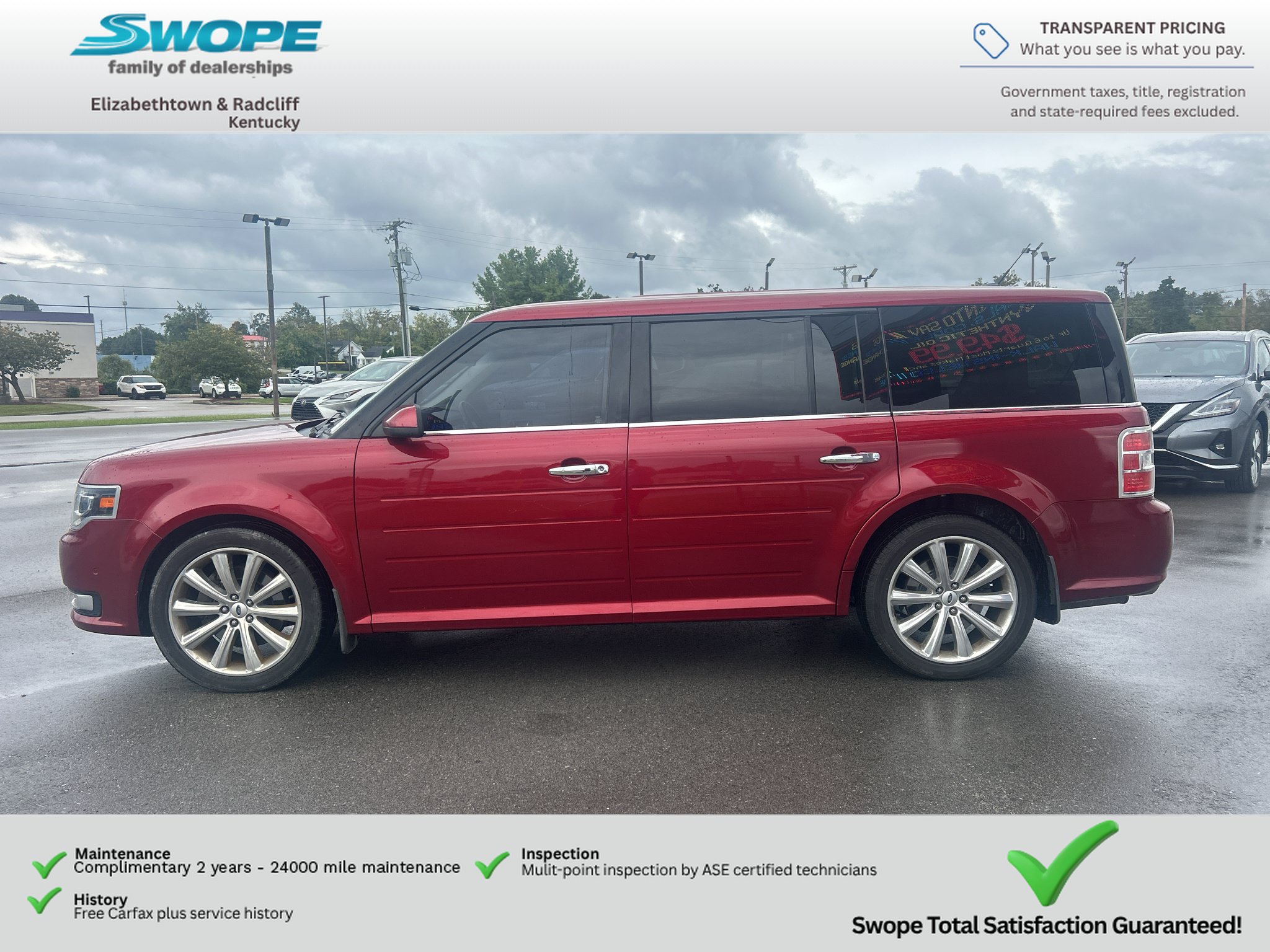 Used 2014 Ford Flex Limited w/ Equipment Group 303A AWD/4WD image 3
