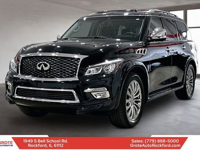 Used 2017 INFINITI QX80 4WD w/ Deluxe Technology Package