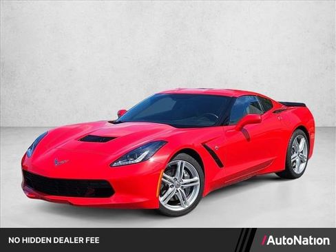 Used 2017 Chevrolet Corvette Stingray Coupe w/ Battery Protection Package RWD image 1