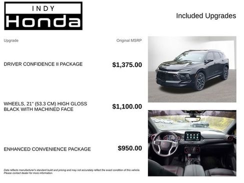 Used 2023 Chevrolet Blazer RS w/ Driver Confidence II Package image 4