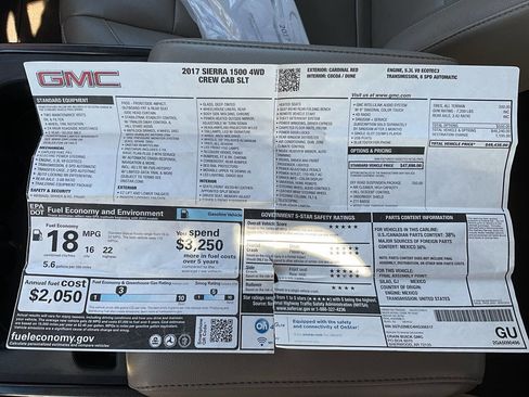 Used 2017 GMC Sierra 1500 SLT w/ Suspension Package, Off-Road image 18