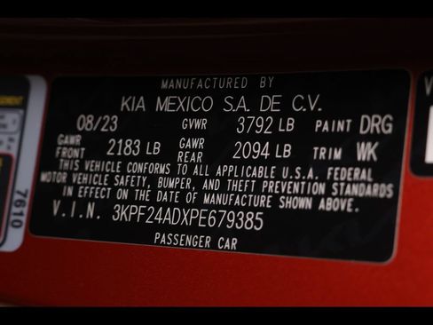 Used 2023 Kia Forte LXS FWD image 28