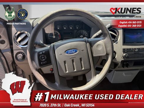 Used 2011 Ford F350 XLT w/ Snow Plow Prep Pkg AWD/4WD image 2