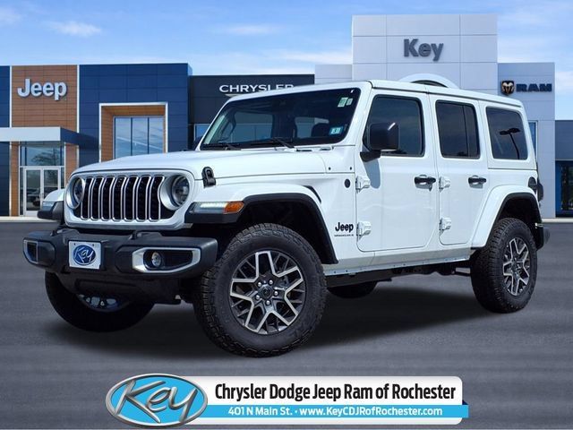 New 2025 Jeep Wrangler Unlimited Sahara w/ Safety Group AWD/4WD image 1