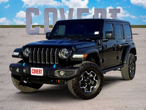 Used 2023 Jeep Wrangler Unlimited Rubicon 4xe image 1