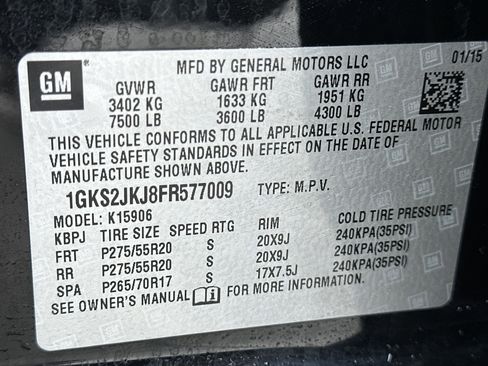 Used 2015 GMC Yukon XL Denali w/ Premium Package image 37