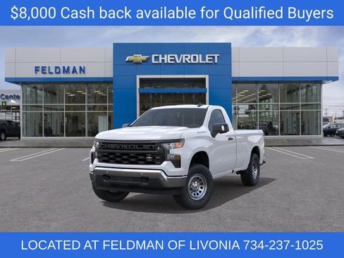 New 2026 Chevrolet Silverado 1500 W/T w/ WT Safety Package AWD/4WD image 8