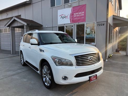 Used 2012 INFINITI QX56 4WD w/ Deluxe Touring Pkg image 1