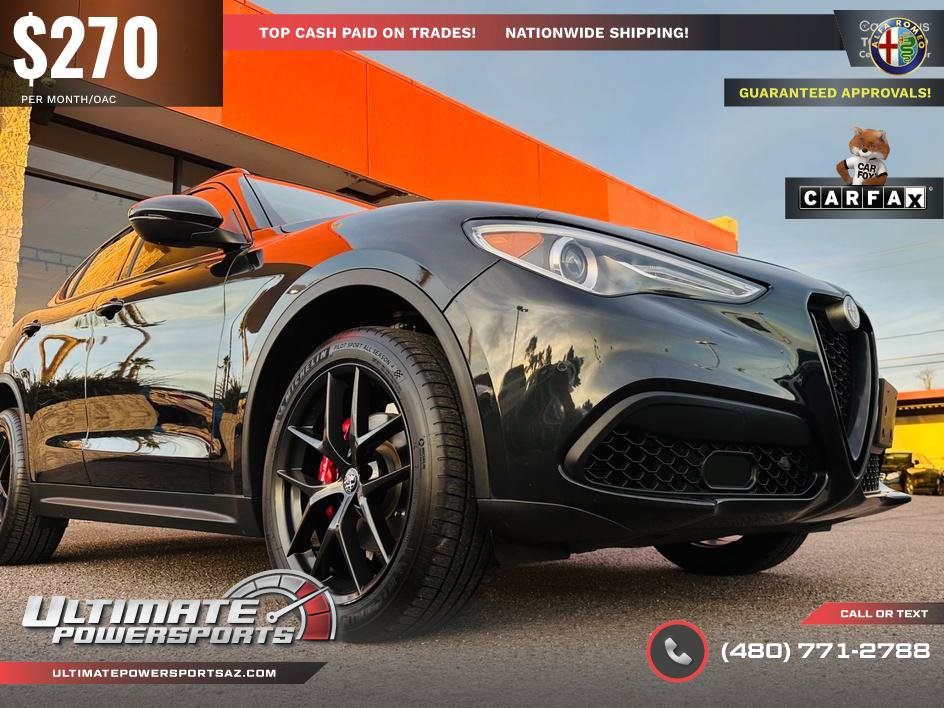 Used 2019 Alfa Romeo Stelvio AWD w/ Nero Edizione image 76