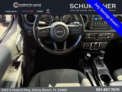 Used 2022 Jeep Wrangler Unlimited Sport AWD/4WD image 12