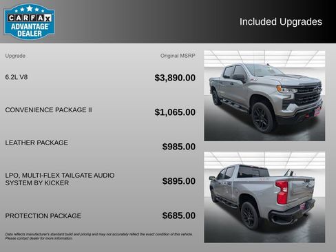 Used 2025 Chevrolet Silverado 1500 LT Trail Boss w/ Convenience Package II AWD/4WD image 3