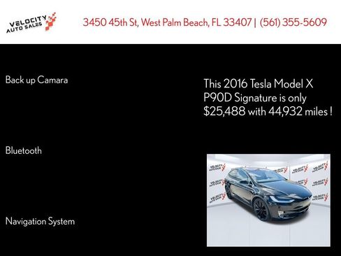 Used 2016 Tesla Model X P90D image 27