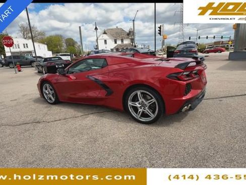 Certified 2023 Chevrolet Corvette Stingray Convertible w/ Z51 Performance Package RWD image 6