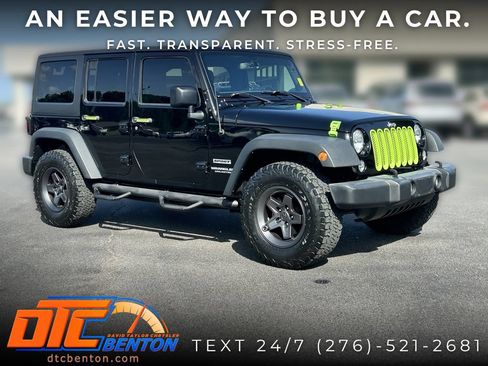 Used 2017 Jeep Wrangler Unlimited Sport w/ Quick Order Package 24S AWD/4WD image 1