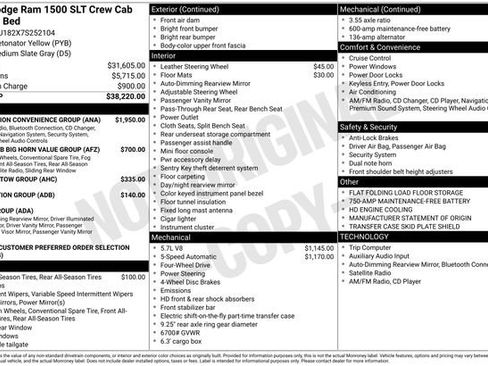 Used 2007 Dodge Ram 1500 Truck SLT w/ Navigation Convenience Group AWD/4WD image 3