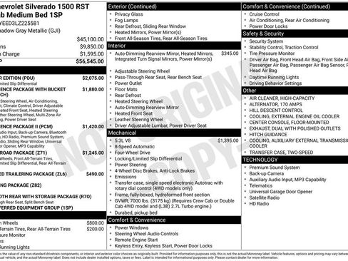 Used 2020 Chevrolet Silverado 1500 RST w/ All-Star Edition AWD/4WD image 10