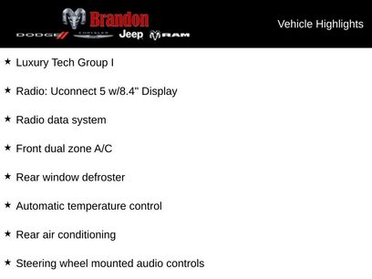 New 2025 Jeep Grand Cherokee L Laredo w/ Luxury Tech Group I