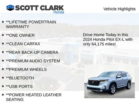 Used 2024 Honda Pilot EX-L image 11