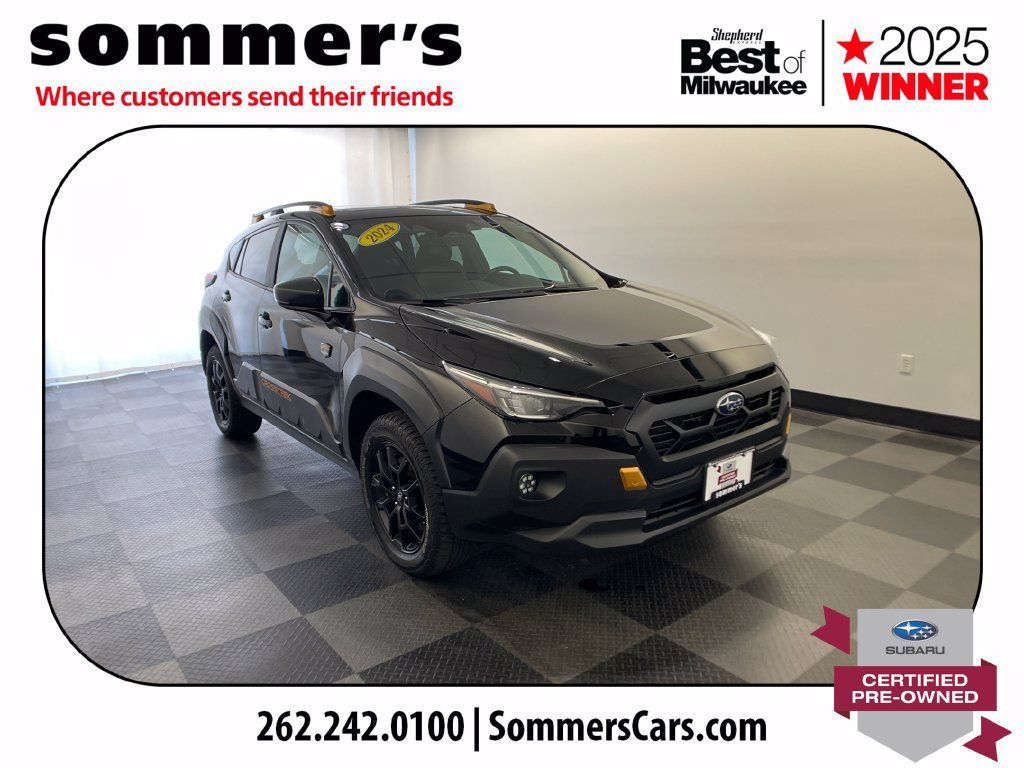Certified 2024 Subaru Crosstrek 2.5i Wilderness w/ Crosstrek Mirror Package AWD/4WD 360° Tour