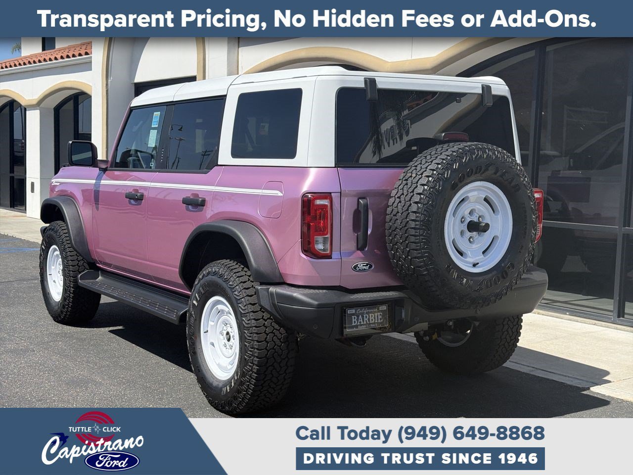 New 2026 Ford Bronco Heritage Edition AWD/4WD image 12