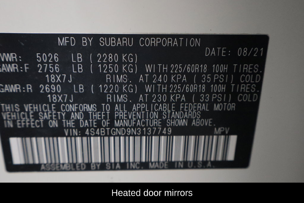 Used 2022 Subaru Outback Limited XT AWD/4WD image 25