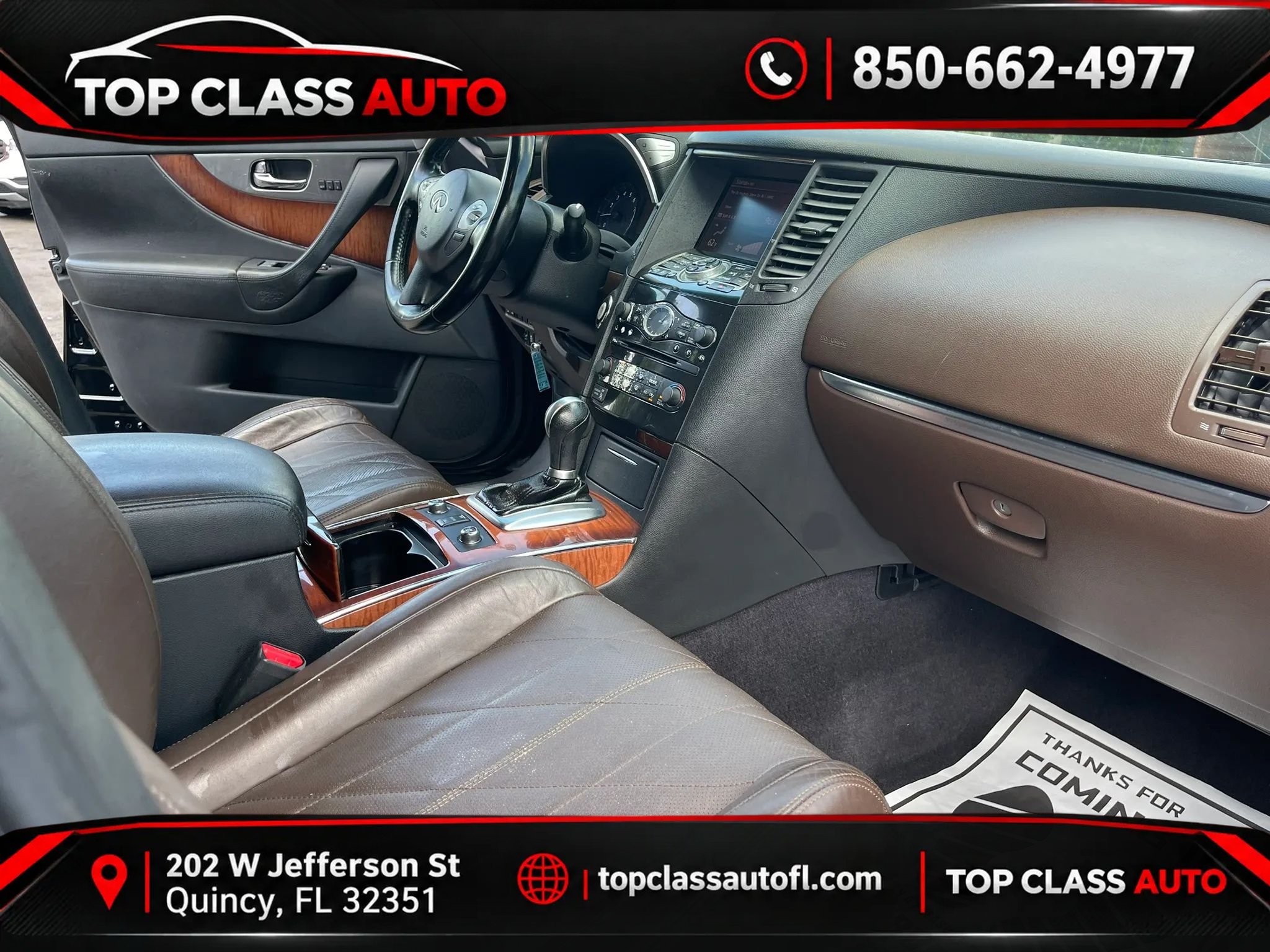Used 2013 INFINITI FX37 AWD w/ Premium Pkg image 11