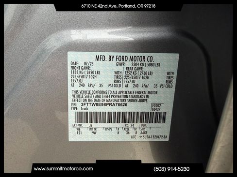 Used 2023 Ford Maverick XL image 32