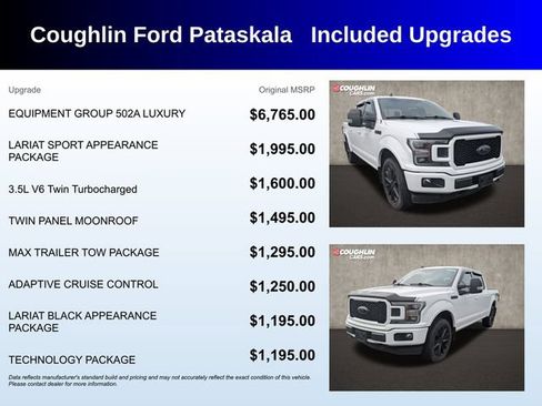 Used 2020 Ford F150 Lariat w/ Equipment Group 502A Luxury AWD/4WD image 3