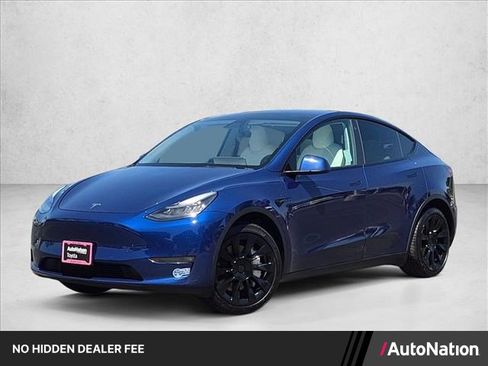Used 2021 Tesla Model Y Long Range AWD/4WD image 1