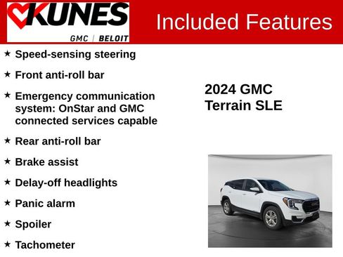 Used 2024 GMC Terrain SLE FWD image 3