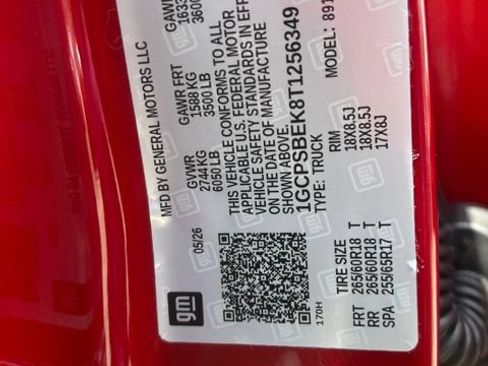New 2026 Chevrolet Colorado W/T w/ WT Custom Package RWD image 36