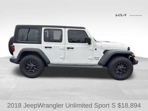 Used 2018 Jeep Wrangler Unlimited Sport S image 9