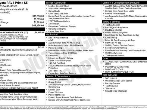 Certified 2024 Toyota RAV4 SE w/ Weather & Moonroof Package AWD/4WD image 5