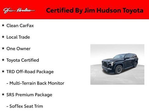 Used 2024 Toyota Sequoia SR5 w/ SR5 Premium Package image 3