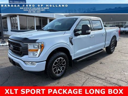 Used 2021 Ford F150 XLT w/ Equipment Group 301A Mid image 1