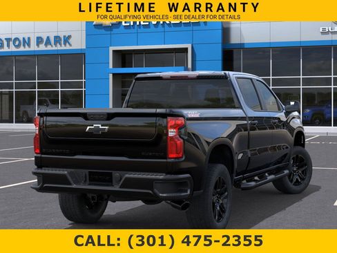 New 2026 Chevrolet Silverado 1500 Custom Trail Boss w/ Turbomax Blackout Package AWD/4WD image 4