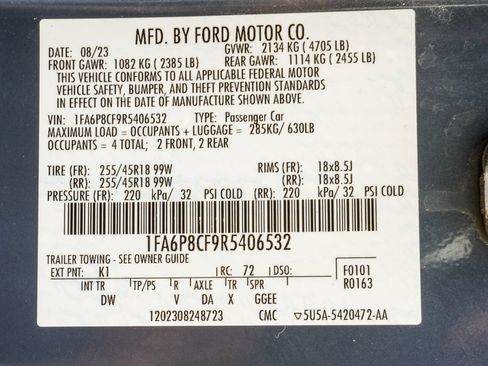 Used 2024 Ford Mustang GT RWD image 38
