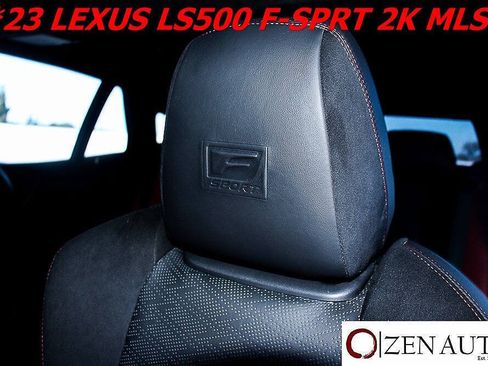 Used 2023 Lexus LS 500 F Sport w/ Cold Weather Package (CK) RWD image 34