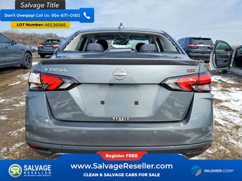 Used 2023 Nissan Versa SR w/ Trunk Package FWD image 8