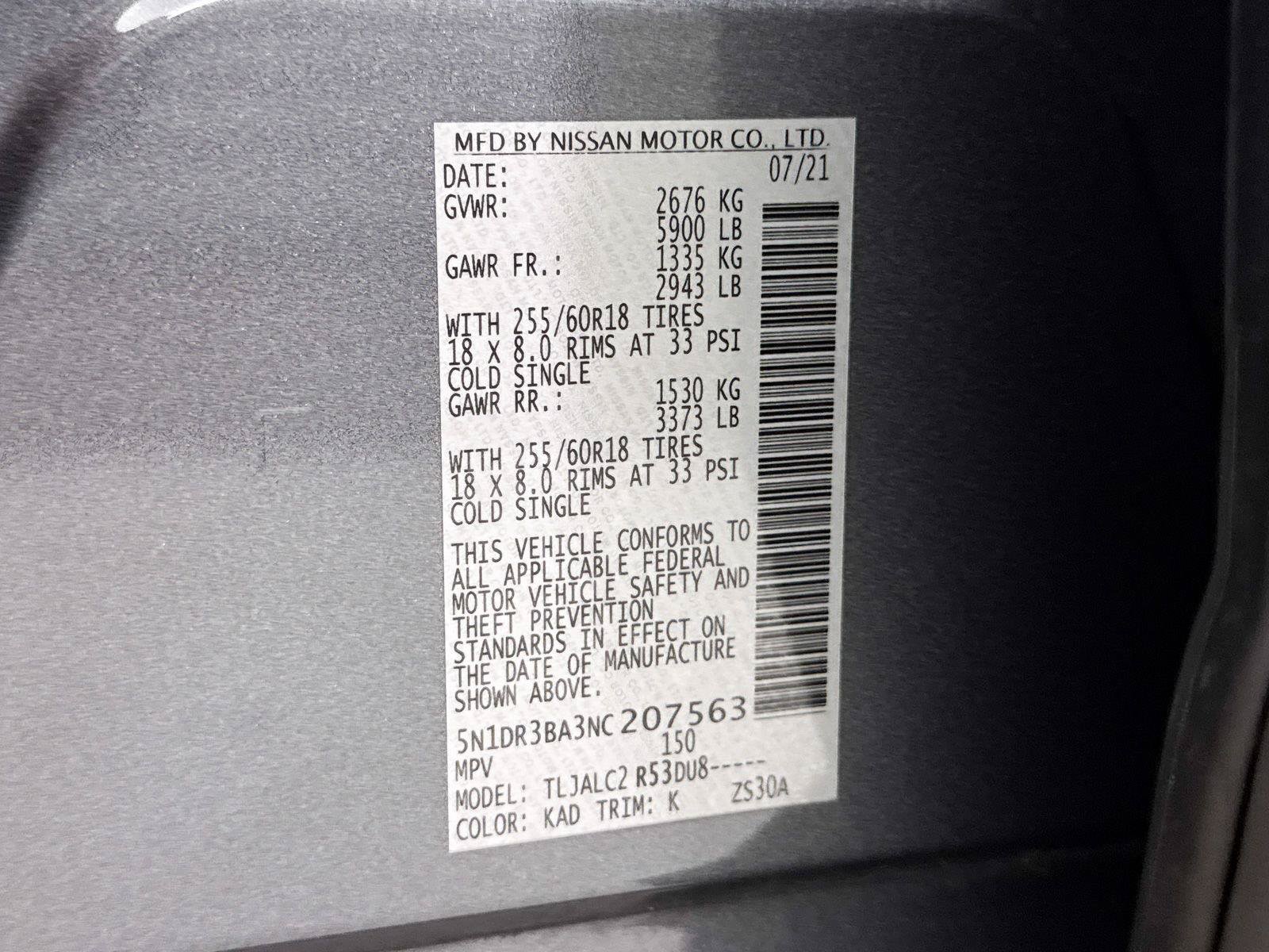 Used 2022 Nissan Pathfinder SV FWD image 36