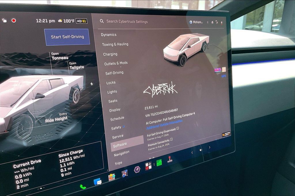Used 2024 Tesla Cybertruck AWD Crew Cab image 9