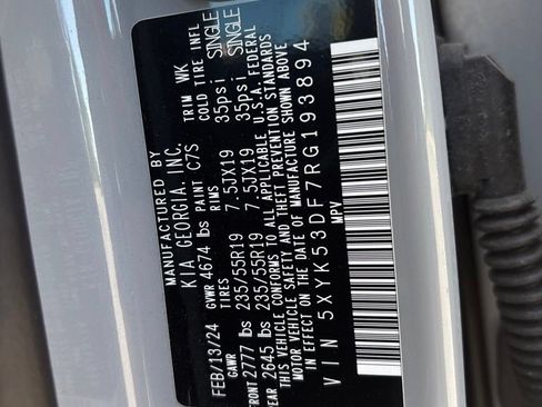 Certified 2024 Kia Sportage SX FWD image 23
