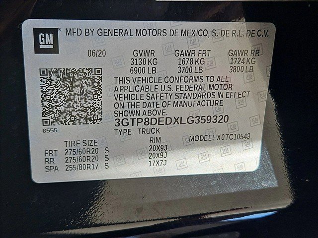 Used 2020 GMC Sierra 1500 SLT RWD image 25