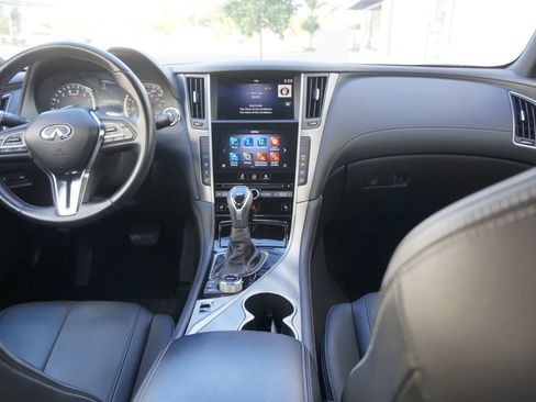 Used 2021 INFINITI Q60 3.0t Luxe image 34