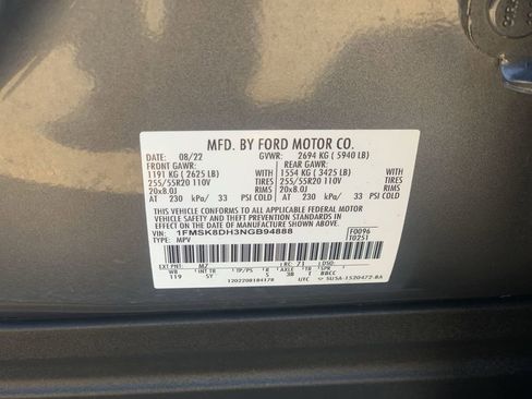 Used 2022 Ford Explorer XLT w/ Equipment Group 202A image 39