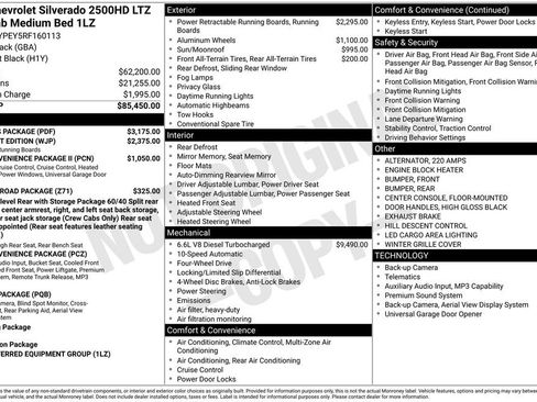 Used 2024 Chevrolet Silverado 2500 LTZ w/ LTZ Plus Package AWD/4WD image 40