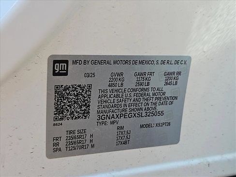 Used 2025 Chevrolet Equinox LT image 16